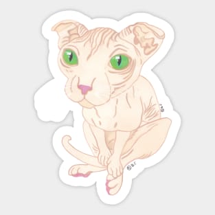 UKRANIAN LEVKOY CAT Sticker